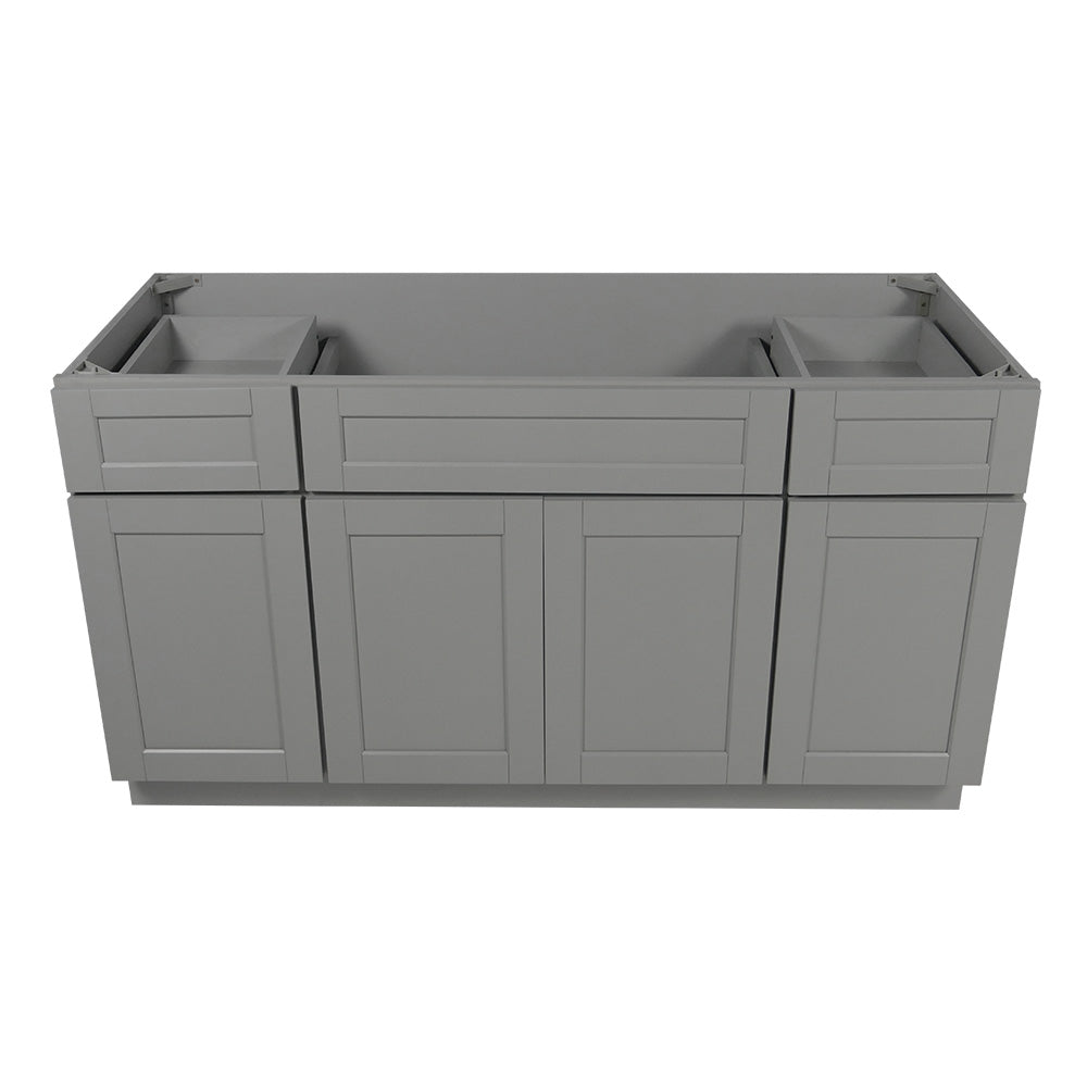LG Grey Shaker Cabinet Sink Base 60