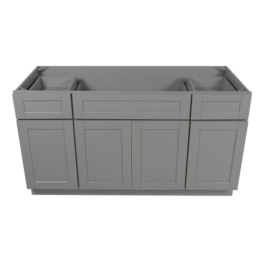 LG Grey Shaker Cabinet Sink Base 60